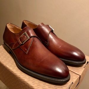 Magnanni Single Monk Strap Dress Shoes